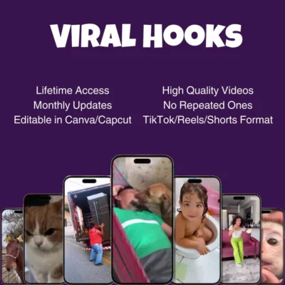 1000+ Ready to use Viral Video Hooks (Instant lifetime access within 30 seconds) with Reselling rights. - Image 3